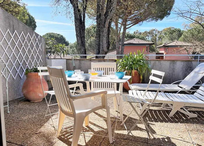 Duplex 3 Pieces Avec Piscine, Terrasse Et Parking - 6 Couchages - - Fr-1-251-563 *